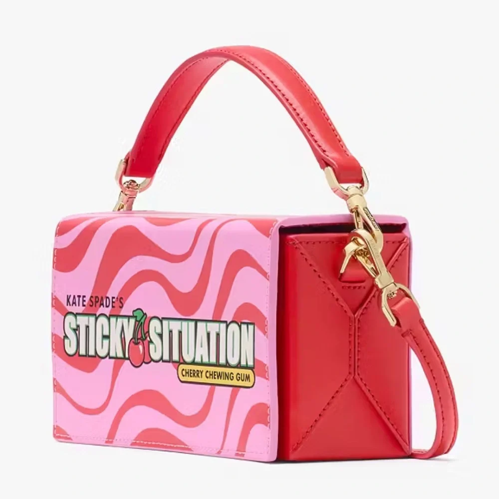 Kate Spade Bubble Gum 3D Crossbody Red Multi